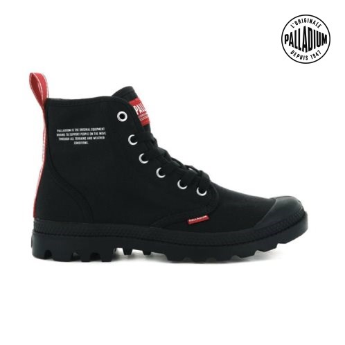 Bottes Palladium Pampa Hi Dare Femme Noir | FR WTL427B